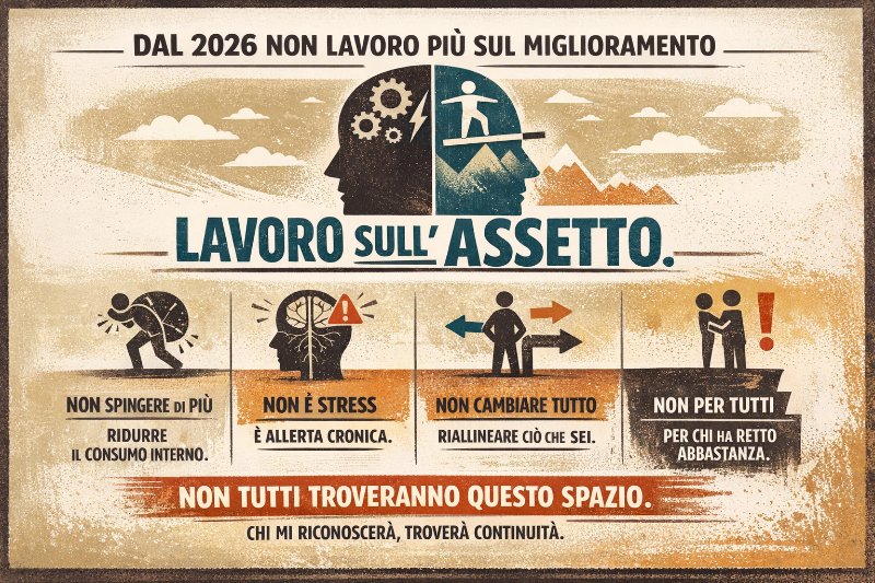 Riallineamento interno: perché dal 2026 smetto di lavorare sul miglioramento