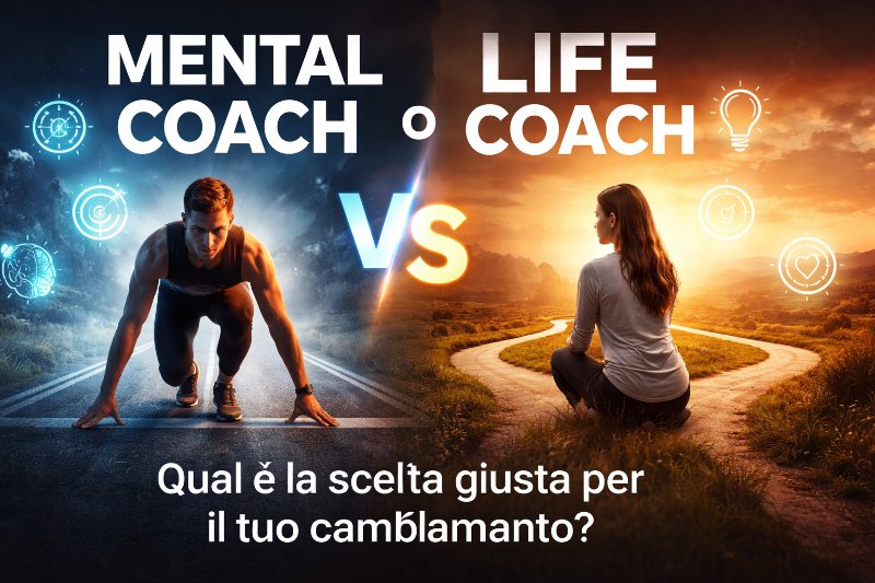Mental Coach o Life Coach? La differenza che cambia davvero i tuoi risultati