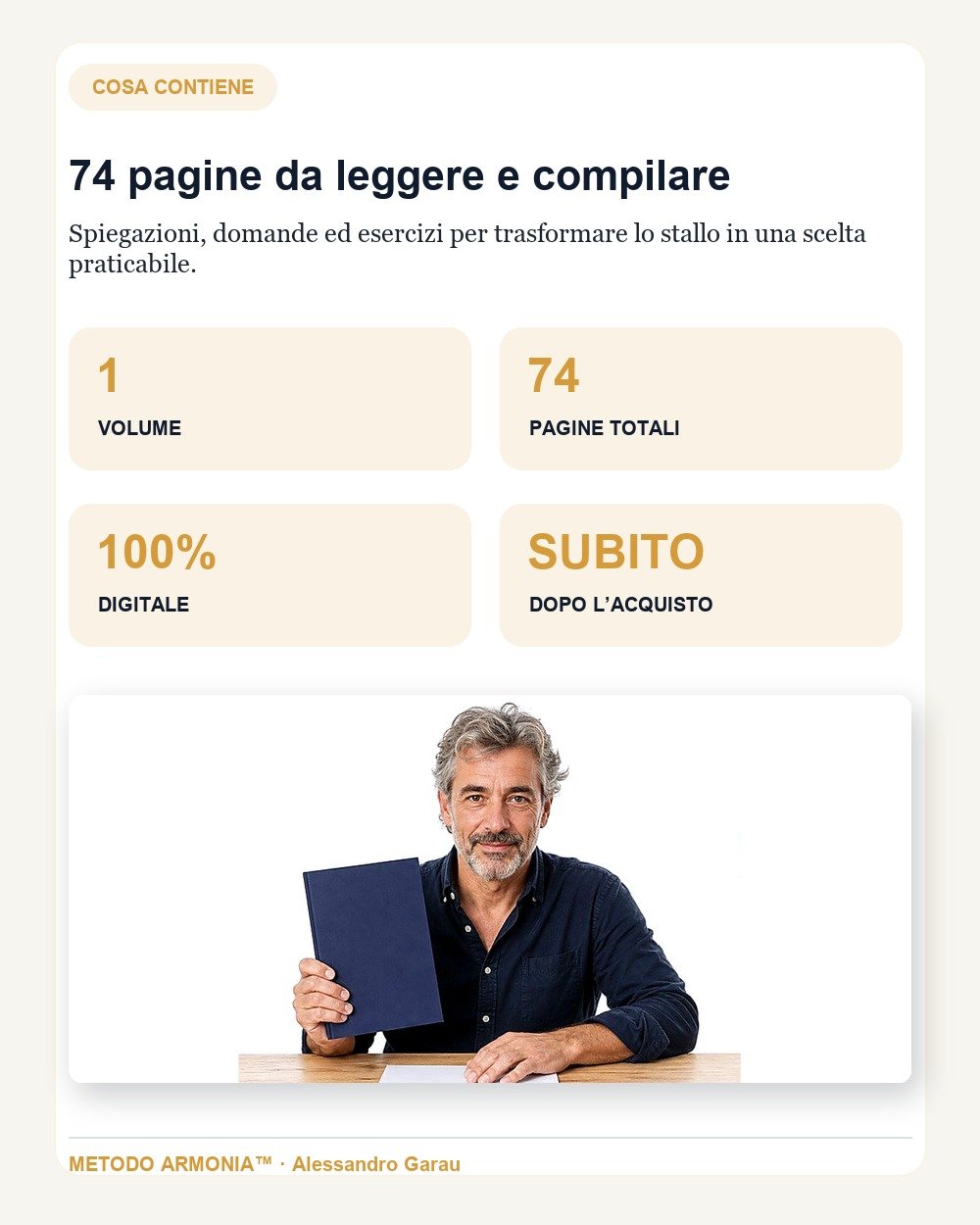 Come prendere una decisione importante — Cosa contiene