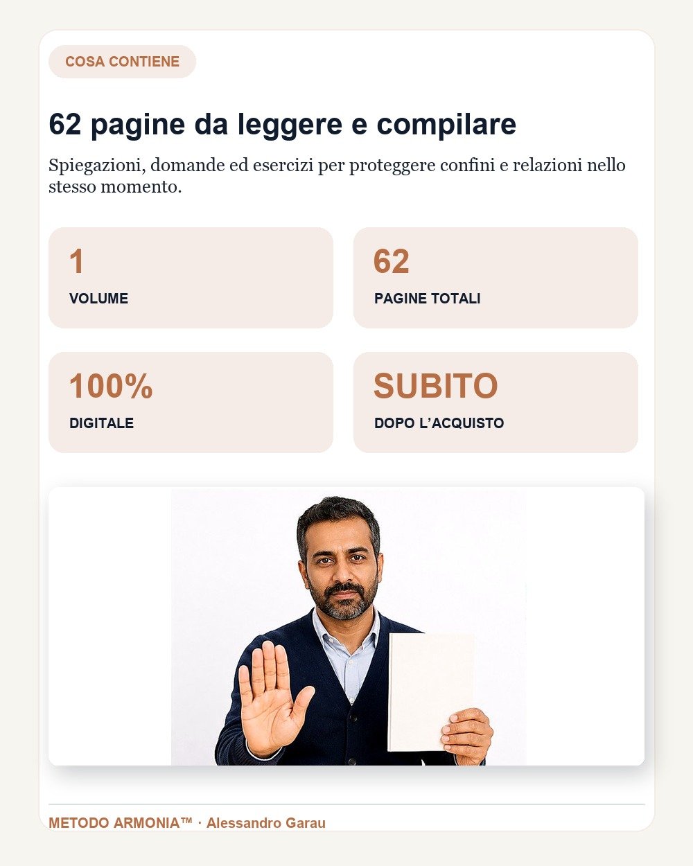 Imparare a dire di no — Cosa contiene