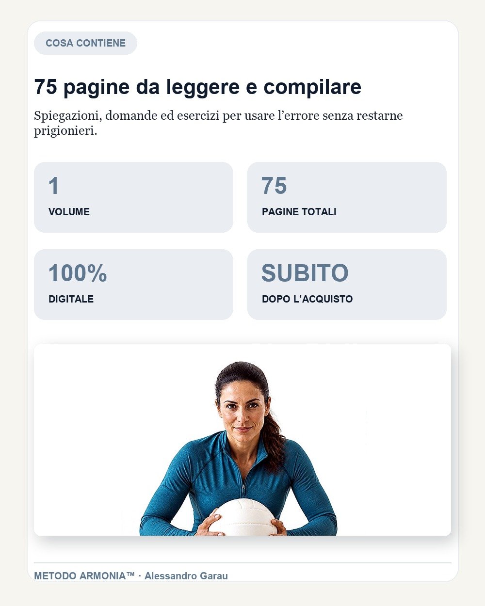 Gestire l'errore — Cosa contiene