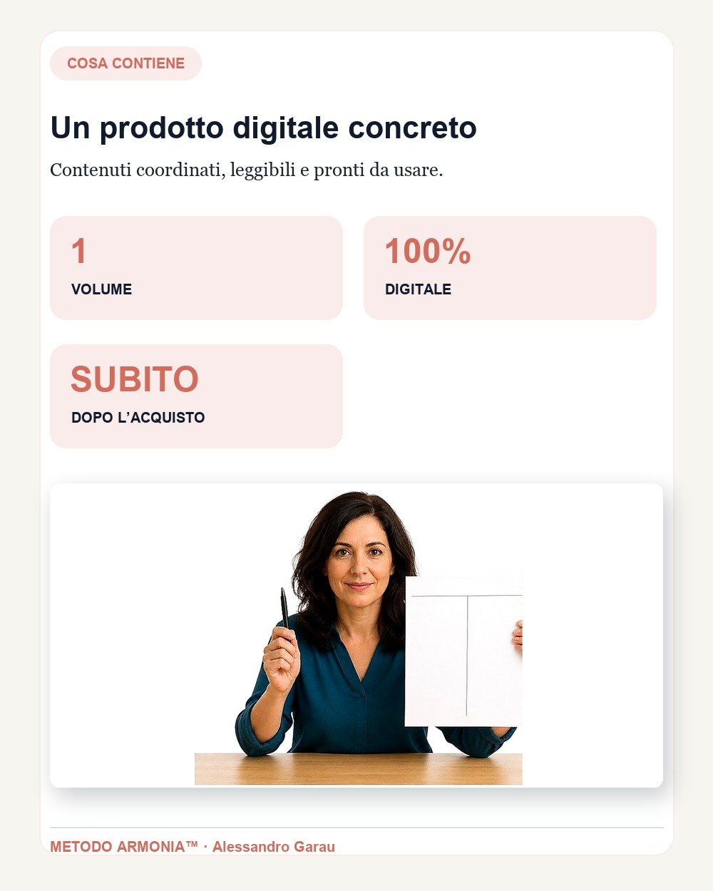 La mappa del blocco — Cosa contiene