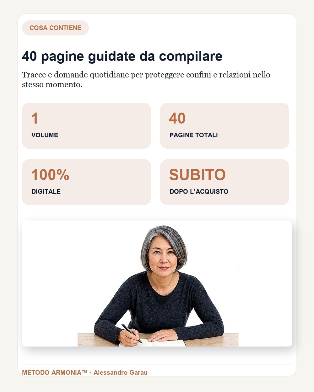 Il diario dei confini — Cosa contiene