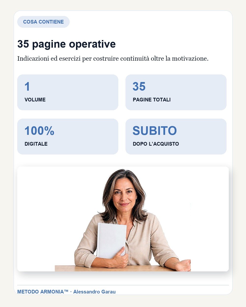 Quando chi ami inizia e non finisce — Cosa contiene