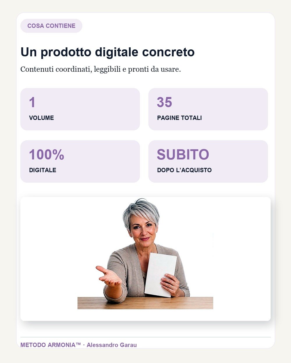 Quando chi ami si svaluta sempre — Cosa contiene