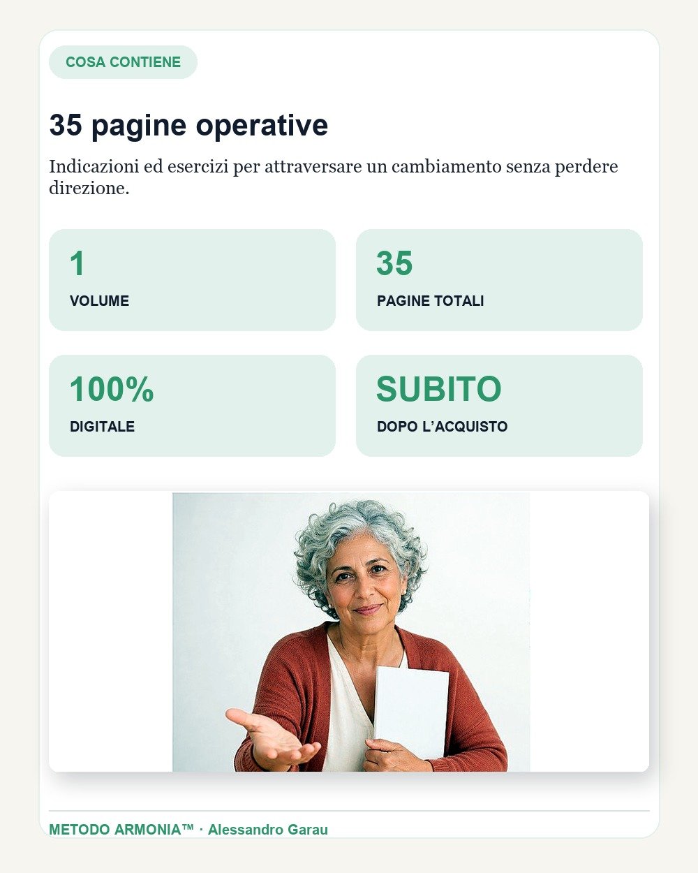 Quando chi ami ha perso il suo ruolo — Cosa contiene