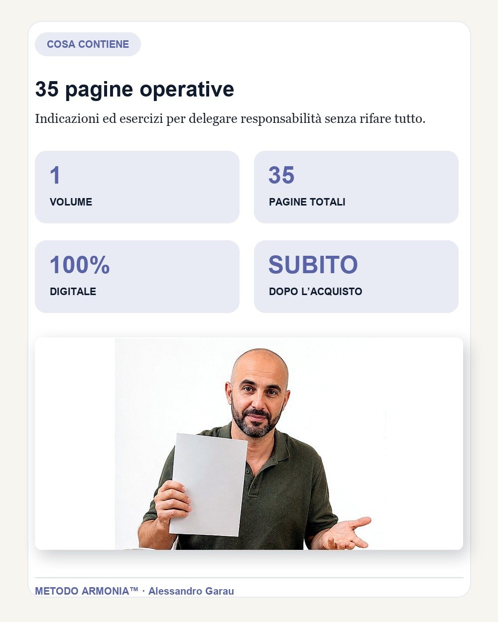Quando il tuo capo non riesce a lasciare andare — Cosa contiene