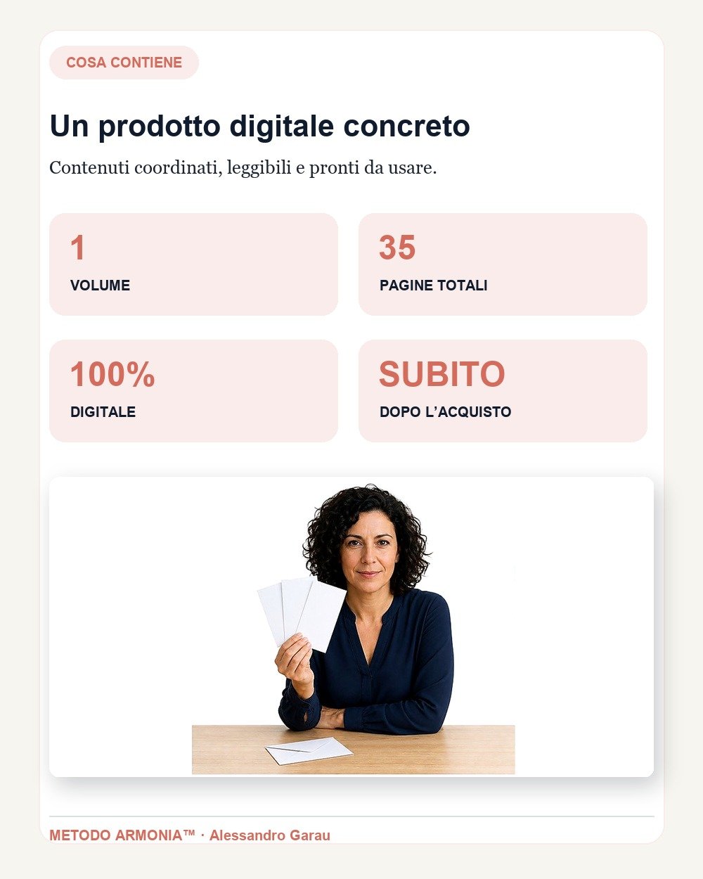 Le occasioni che hai già evitato — Cosa contiene