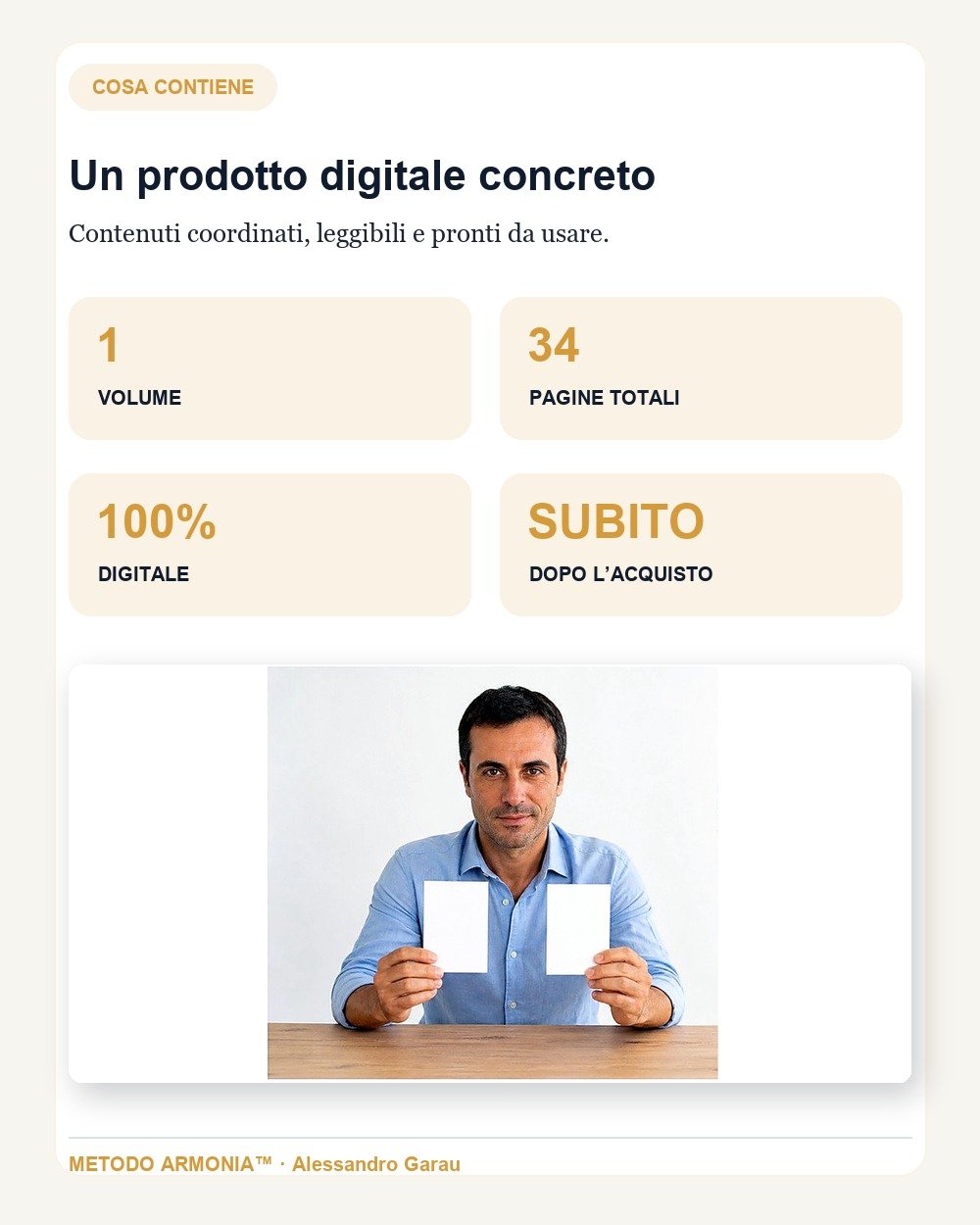 Restare o andare — Cosa contiene
