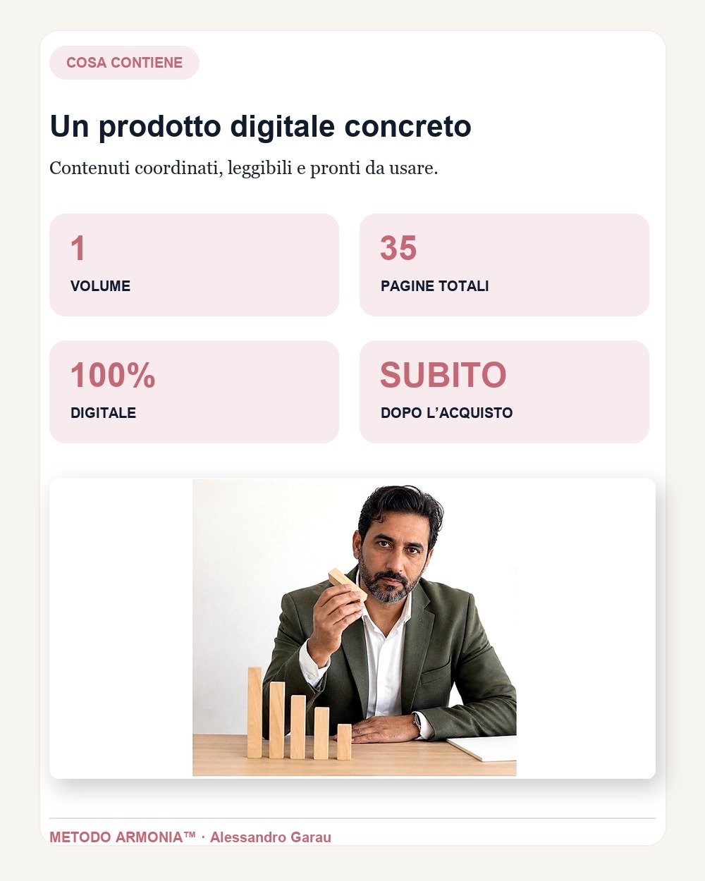 Decidere quando i numeri non tornano — Cosa contiene