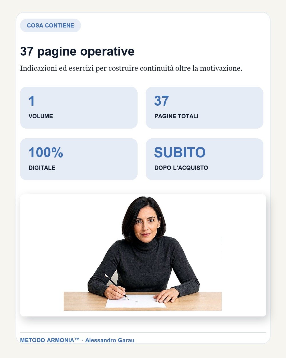 Se non lo faccio bene meglio non farlo — Cosa contiene