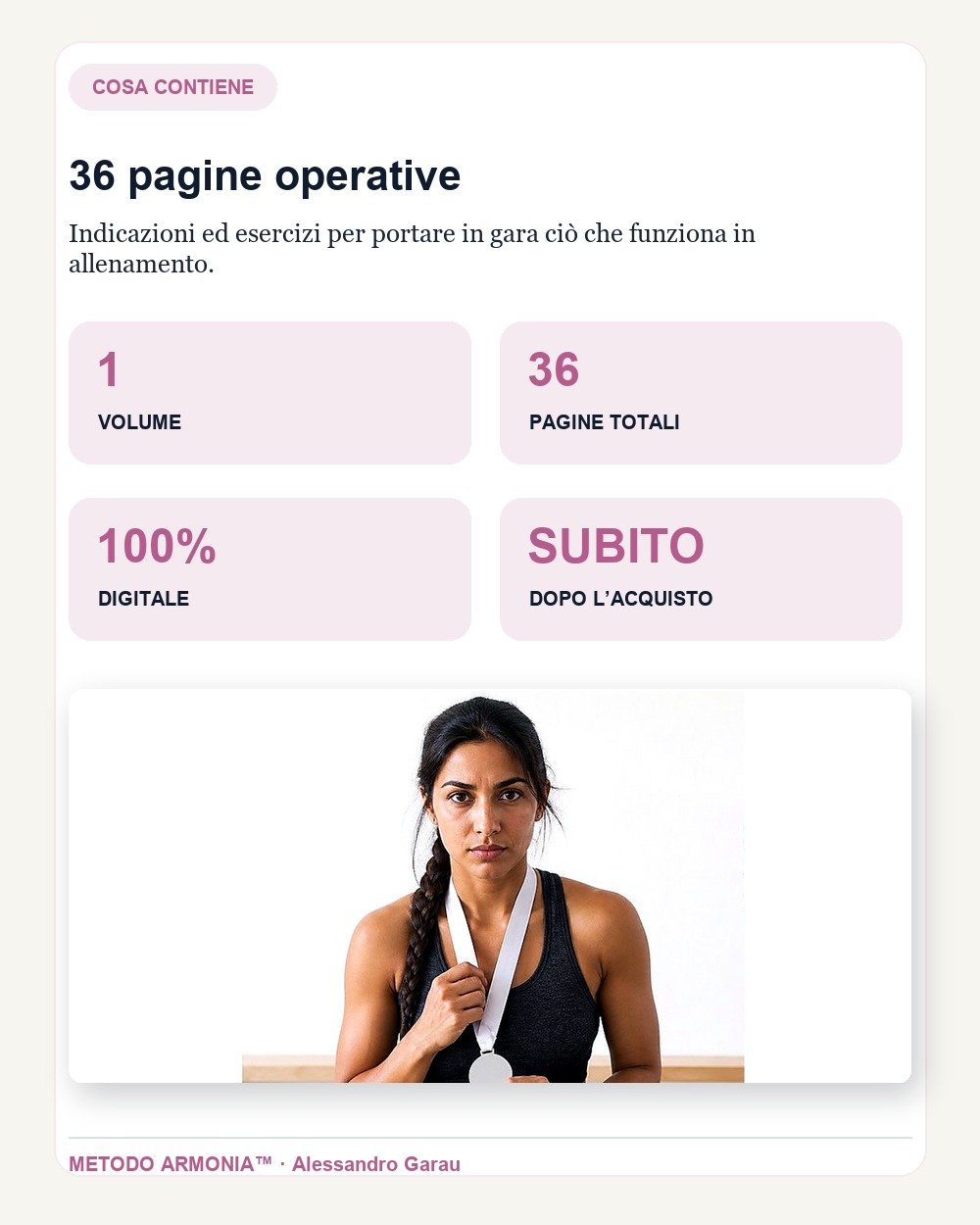 Se fallisco davanti a loro non valgo — Cosa contiene