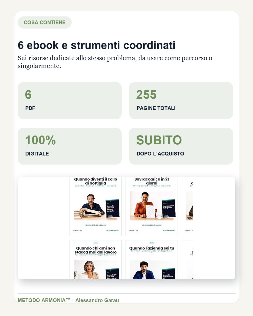 Quando tutto passa da te — Cosa contiene